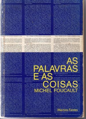 Capa do As palavras e as coisas